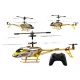  Ferngesteuerter RC-HUBSCHRAUBER mit Fernbedienung, LED-Drohne, goldfarben