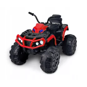    Leistungsstarker Quad Q2 RED mit Akku für Kinder + MP3-Licht