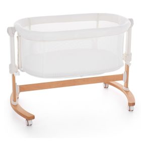  Petite&Mars traditionelle Wiege 55 x 95 cm weiß