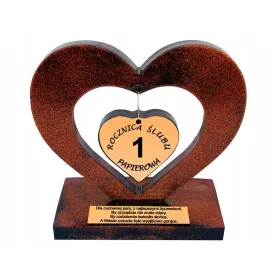    Herzstatuette 1 5 10 15 20 25 30 35 40 45 50 Hochzeitstagswünsche