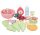  Holz-Salat-Set für Kinder, Salatschüssel, Montessori-Zubehör