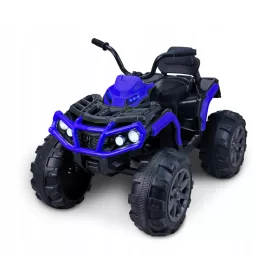    LEISTUNGSSTARKER Quad Q2 Blue mit Akku für Kinder + MP3-Licht