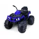  LEISTUNGSSTARKER Quad Q2 Blue mit Akku für Kinder + MP3-Licht