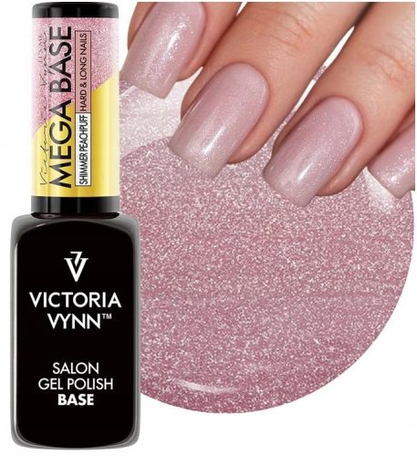  VICTORIA VYNN MEGA BASE BUILDING HYBRID BASE – SHIMMER PEACHPUFF 8 ml