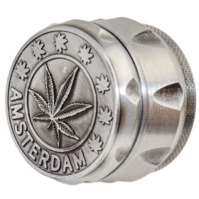    GROSSE METALLMÜHLE 4 TEILE FÜR GETROCKNETES CBD THC MARIHUANA MÜHLE KRUSHER