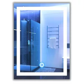    LED-SPIEGEL COB 480/m LED MIT KOSMETIK-SCHMINKSPIEGEL 120x60 cm