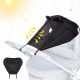  Kinderwagenschirm SAIL, KINDERWAGENGEHÄUSE, GROSS, 66 cm, grau