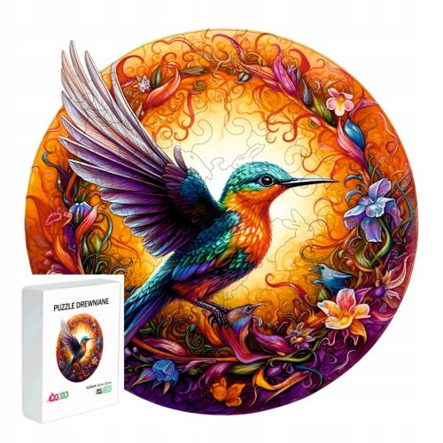  HOLZPUZZLE FÜR KINDER 120 TEILE Kolibris GESCHENK FÜR EIN KIND