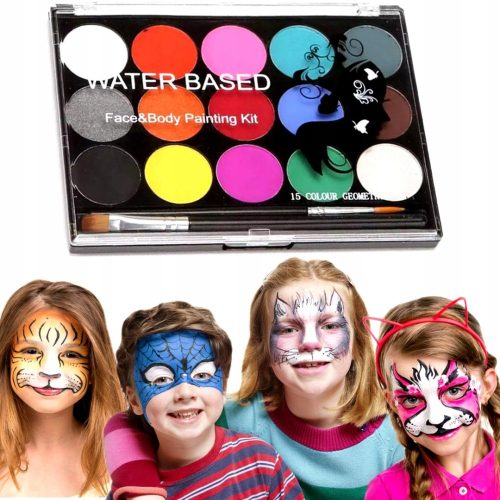  Body Art Gesichtsfarben 15 Stk.