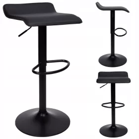  eHoker Hocker, schwarz, 83 cm, Kunstleder