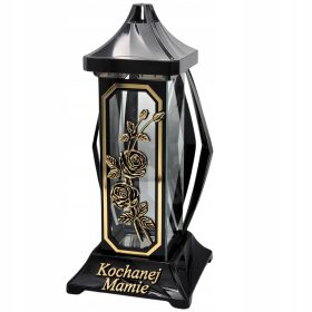    Kerze für Muttergrab, große Laterne mit Gravur für Heiligtum der lieben Mutter, 42 cm