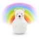  Pabobo Lumicolor Teddybär-Lampe, mehrfarbig, nicht heizbar, Timer, 3 Modi