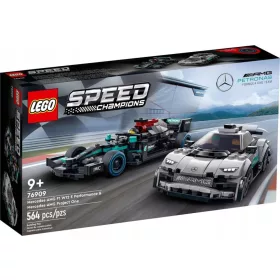   LEGO Speed Champions 76909 Mercedes-AMG F1 W12 E Performance und Mercedes-AMG ONE