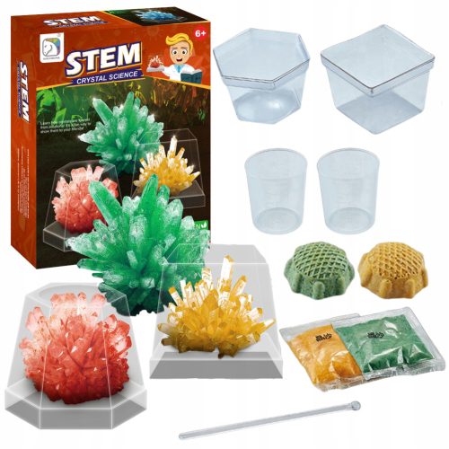  WISSENSCHAFTLICHES PÄDAGOGISCHES KIT, KRISTALLWACHSENDE DIAMANTEN, EXPERIMENT, WISSENSCHAFT