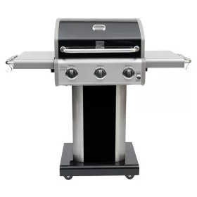  Kenmore Color 3-Brenner-Gasgrill aus Stahl, Schwarzlack