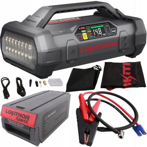  Lokithor BOOSTER HD JUMP STARTER 12V Lokithor ApartX + 1500A Batterie