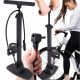  AUTO-FAHRRADPUMPE MIT MANOMETER FÜR EIN FAHRRAD, TRAGBAR, 16 BAR