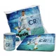  CRISTIANO RONALDO CR7 Set Tasse + Kissen + Mauspad + Name