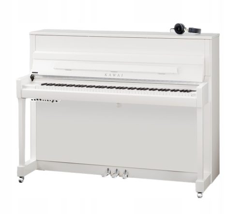  Kawai K 300 Pianoweiß glänzend + Chrom + ATX4-System