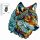  HOLZPUZZLE FÜR ERWACHSENE KINDER 126 TEILE WOLF GESCHENK FÜR KINDER