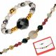  String-Armband + Ring Natursteine Turmalin Set