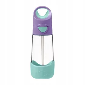    Tritan-Flasche mit Strohhalm B.Box BB500303 Lilac Pop 450 ml