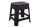  Bisk Hocker schwarz 43 cm