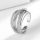 Luxus-Design-Damenring, S925-Silber, 5A-Zirkon