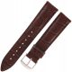  DILOY 424 – Krokodil – 20 mm – DUNKELBRAUN – Lederarmband