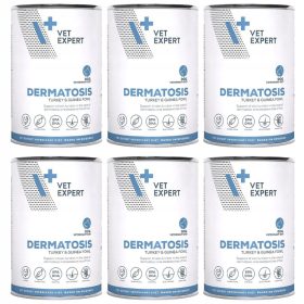    VET EXPERT DERMATOSIS DOG TURKEY & PERLHÜHNER 400g - Veterinärmedizinisches Nassfutter