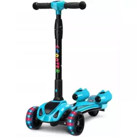  DREIRAD-SPRAY-SCOOTER FÜR KINDER, KLAPPBAR, LED