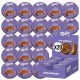 Milka Choco Wafer 30g - Runde Waffeln mit Kakaofüllung und Alpenmilchschokolade (20 Stück Packung)