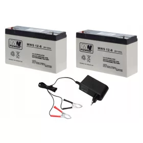  AGM VRLA 6V 12AH Batterie, wartungsfreie USV-FAHRZEUGE