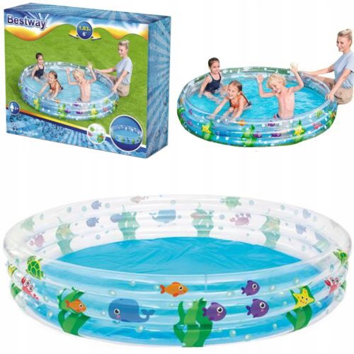  Bestway runder aufblasbarer Pool 183 x 183 cm