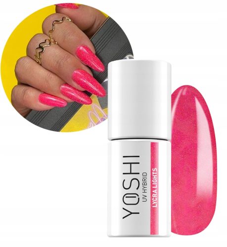  YOSHI HYBRID NAGELLACK MIT REFLEKTIERENDEM FLASH-EFFEKT 014 LYCRA LIGHTS 6 ml