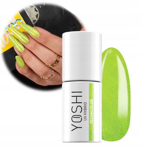  YOSHI HYBRID POLISH MIT REFLEKTIERENDEM BLITZEFFEKT 020 TECHNICOLOR 6 ml