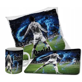  CRISTIANO RONALDO CR7 TASSE + KISSEN + MAUSPAD-Set