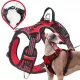 MONTANA Guard-Hundegeschirr STARK massiv PREMIUM Lalazoo rot M