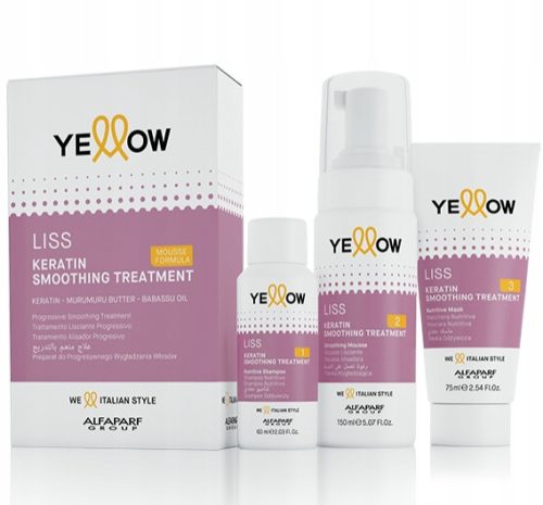  Alfaparf Yellow Keratin-Glättungsset