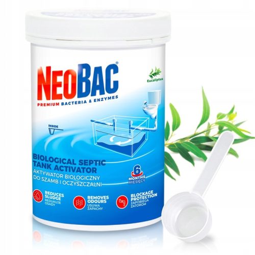  NeoBac BAKTERIEN für Klärgruben und Kläranlagen | ANTI-GERUCHS-SACHETS