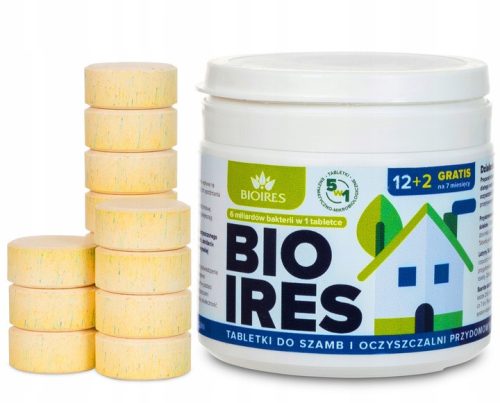  Bioires Klärgruben-Vorbereitungstabletten 0,2 kg