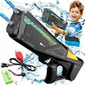    WASSERWERFER WASSERPISTOLE GEWEHR GROß ELEKTRISCH AUTOMATISCH BATTERIE