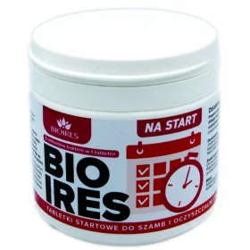    BIOIRES 5in1 STARTER TABLETTEN FÜR KLÄRANLAGEN BIOROZRUCH FÜR STARTBETT 8 STK
