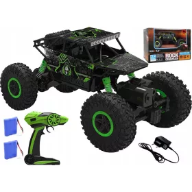  RC CAR OFF-ROAD RC CAR GROSSE RÄDER 2 MOTOREN 4X4 1:18