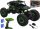  RC CAR OFF-ROAD RC CAR GROSSE RÄDER 2 MOTOREN 4X4 1:18