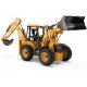  JCB DoubleE ferngesteuerter Bagger, Fernbedienung, Lader, Bulldozer, gelbe Maschine