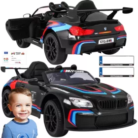  BATTERIEBETRIEBENE AUTO FÜR KINDER BMW M6 GT3 Schwarz