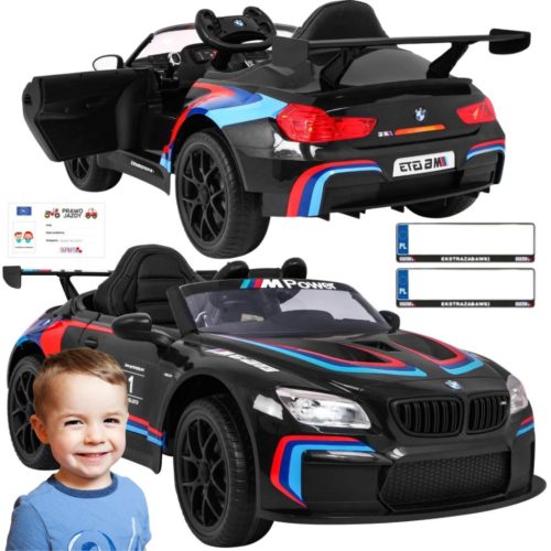  BATTERIEBETRIEBENE AUTO FÜR KINDER BMW M6 GT3 Schwarz