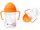  B.Box BB00509 Wasserflasche mit Strohhalm, 240 ml, Orange