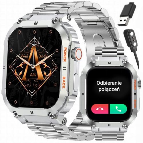  Gravity Herrenuhr SMARTWATCH GT6 POLNISCHE ANSCHLÜSSE MENÜDRUCK